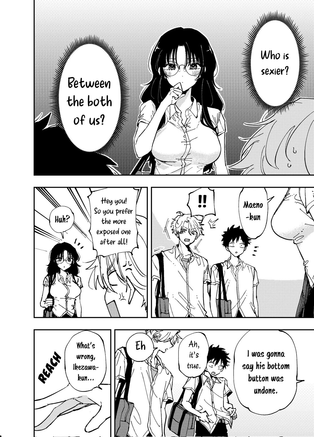 The Person Sitting Next to Me Looking at Me with Perverted Eyes Chapter 8 page 4 - Chapter 8