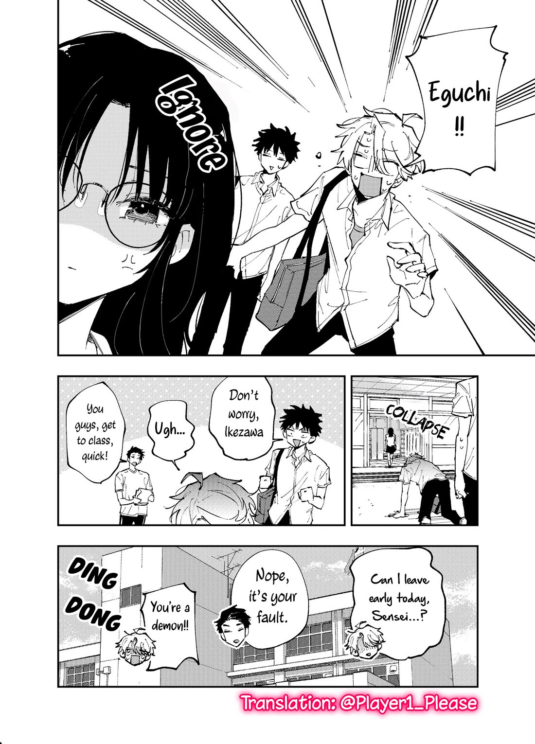 The Person Sitting Next to Me Looking at Me with Perverted Eyes Chapter 8 page 8 - Chapter 8