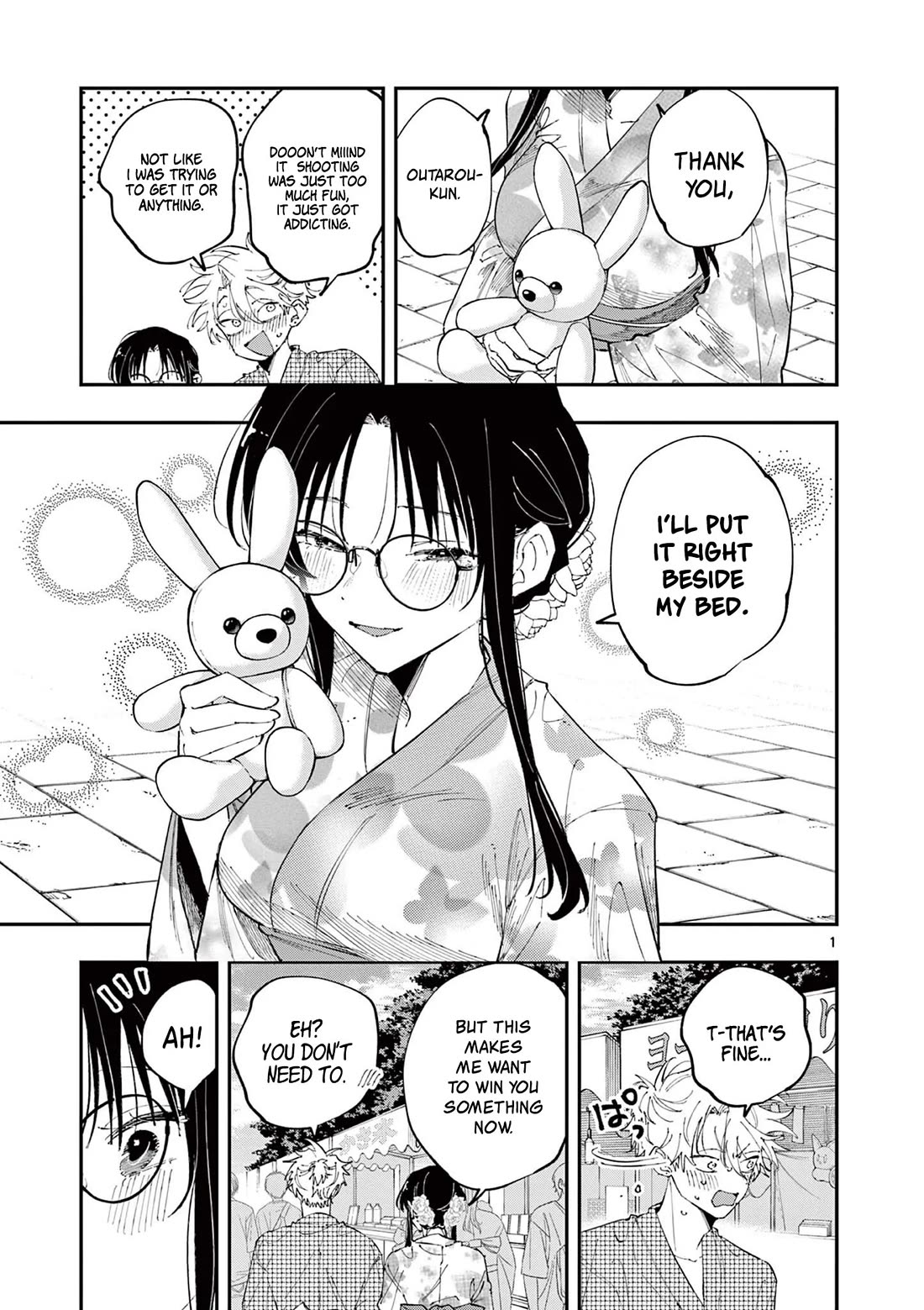 The Person Sitting Next to Me Looking at Me with Perverted Eyes Chapter 81 page 1 - Chapter 81