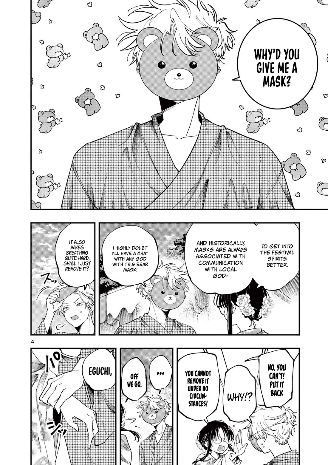 The Person Sitting Next to Me Looking at Me with Perverted Eyes Chapter 81 page 4 - Chapter 81