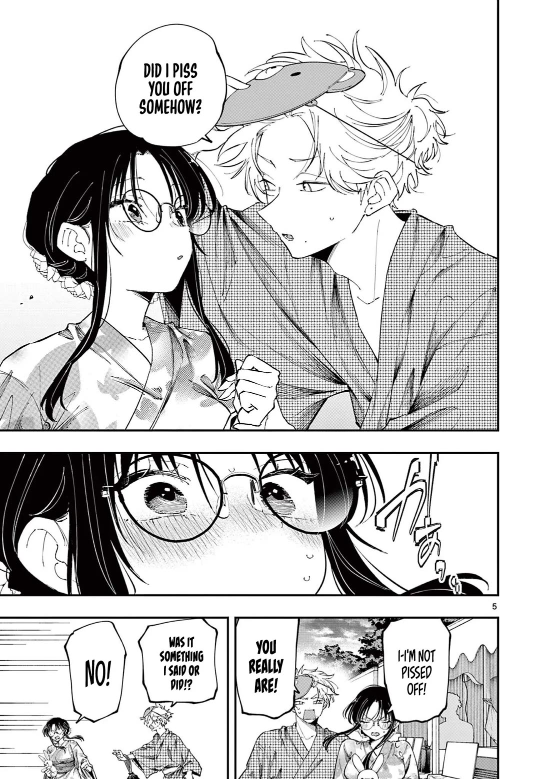 The Person Sitting Next to Me Looking at Me with Perverted Eyes Chapter 81 page 5 - Chapter 81