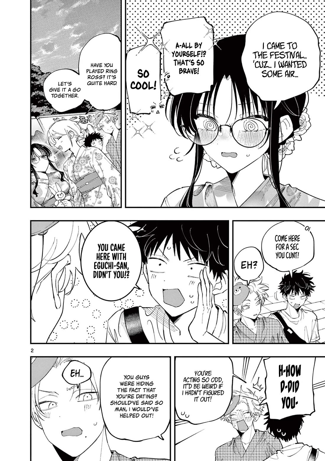 The Person Sitting Next to Me Looking at Me with Perverted Eyes Chapter 82 page 2 - Chapter 82