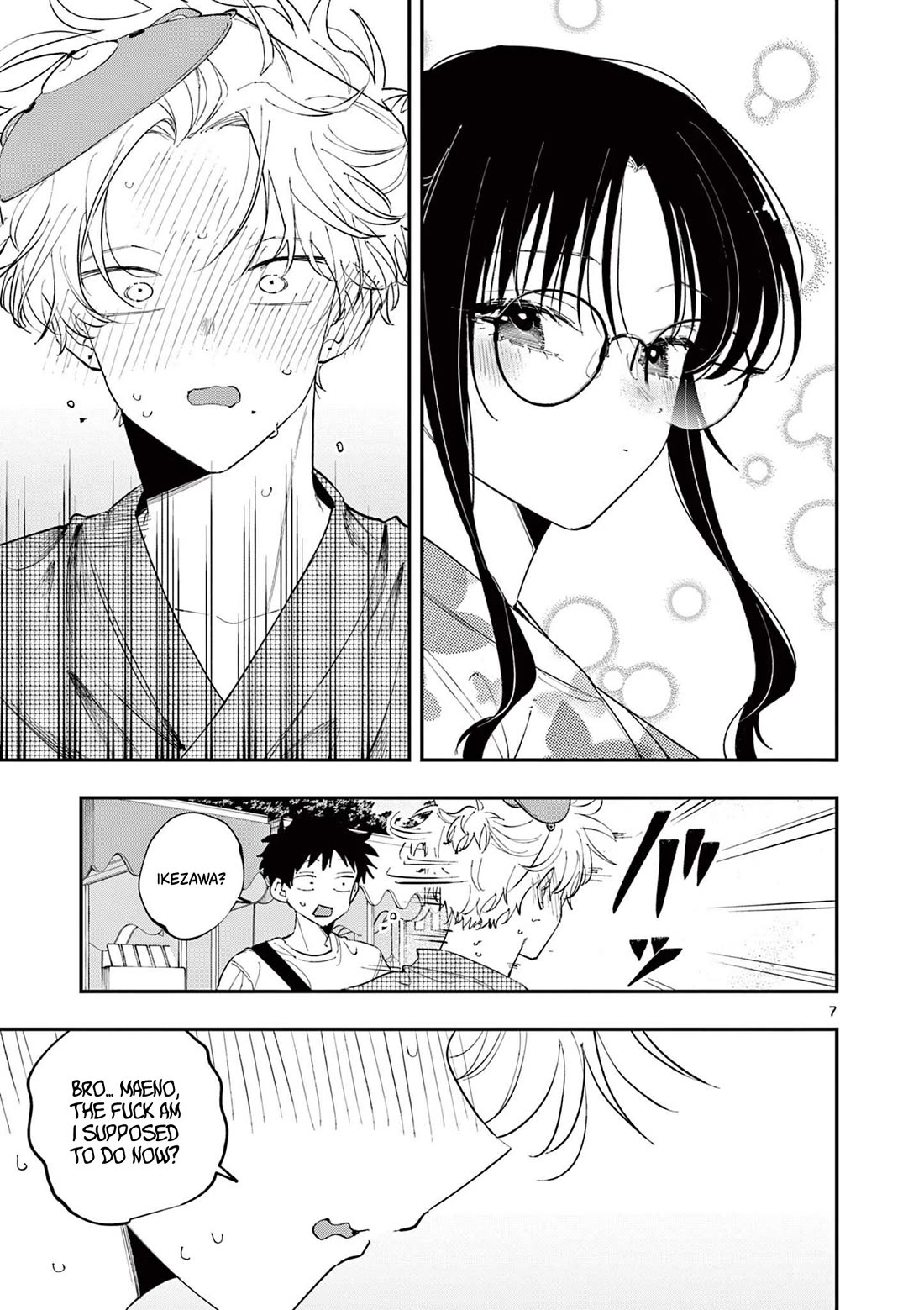 The Person Sitting Next to Me Looking at Me with Perverted Eyes Chapter 82 page 7 - Chapter 82