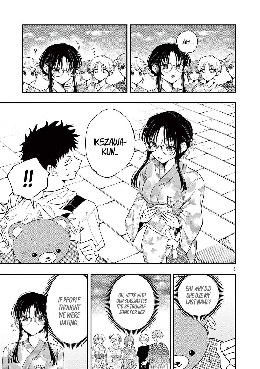 The Person Sitting Next to Me Looking at Me with Perverted Eyes Chapter 83 page 3 - Chapter 83