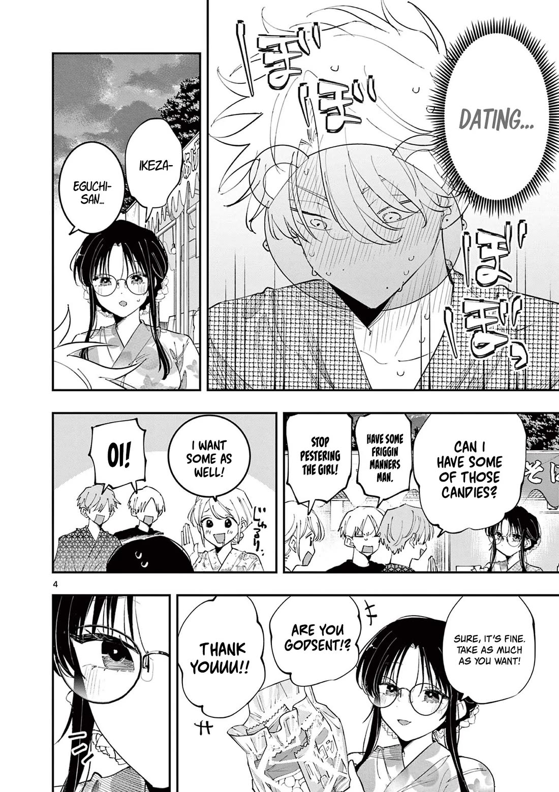 The Person Sitting Next to Me Looking at Me with Perverted Eyes Chapter 83 page 4 - Chapter 83