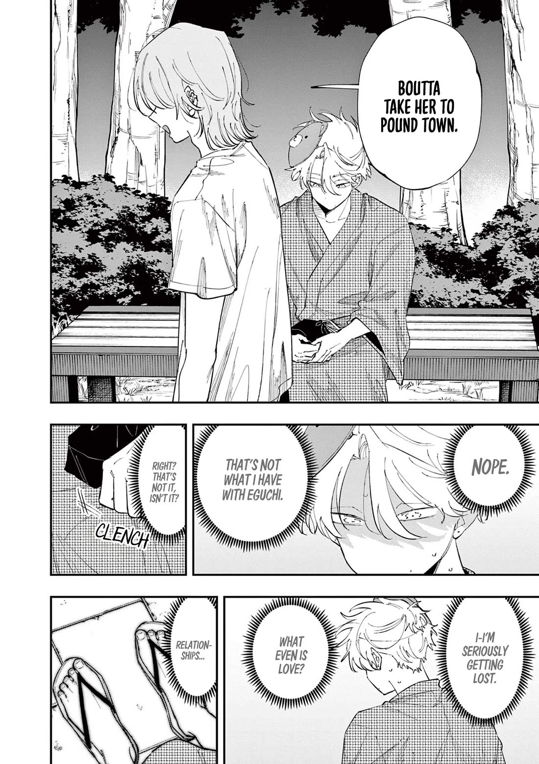 The Person Sitting Next to Me Looking at Me with Perverted Eyes Chapter 84 page 6 - Chapter 84