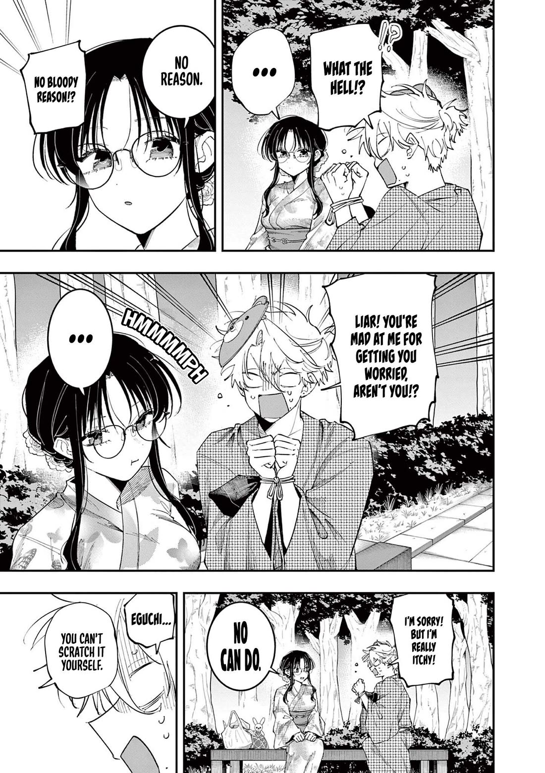 The Person Sitting Next to Me Looking at Me with Perverted Eyes Chapter 86 page 7 - Chapter 86