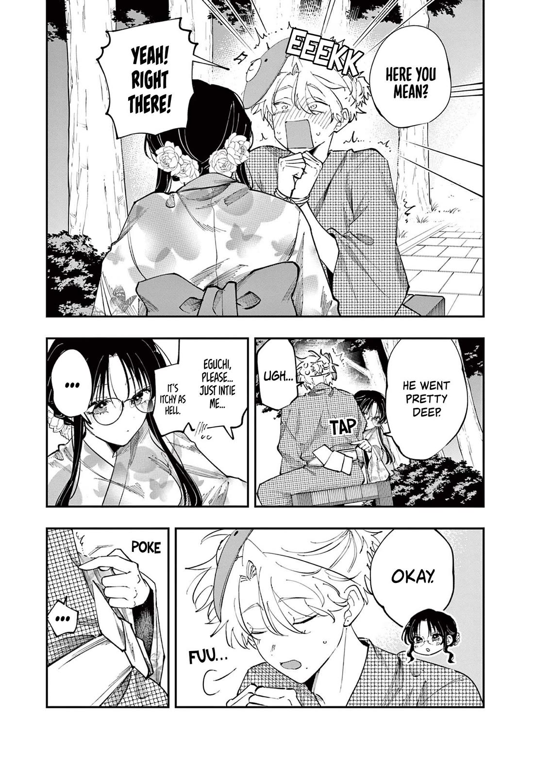 The Person Sitting Next to Me Looking at Me with Perverted Eyes Chapter 87 page 3 - Chapter 87
