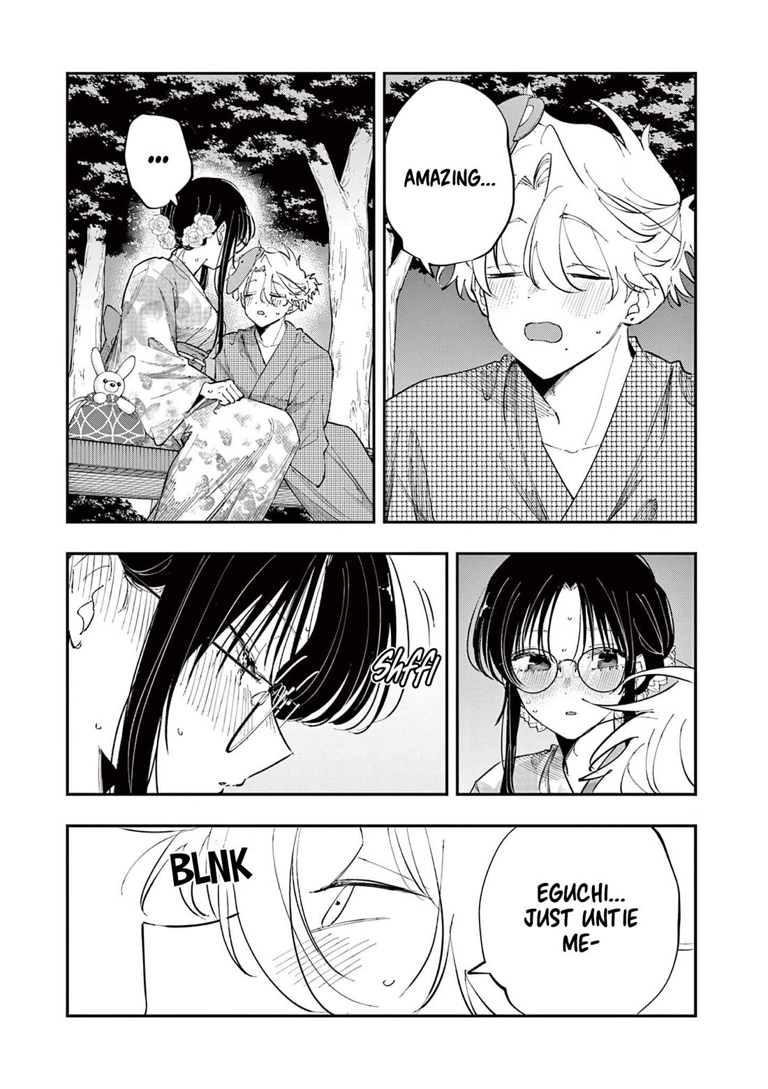 The Person Sitting Next to Me Looking at Me with Perverted Eyes Chapter 88 page 1 - Chapter 88