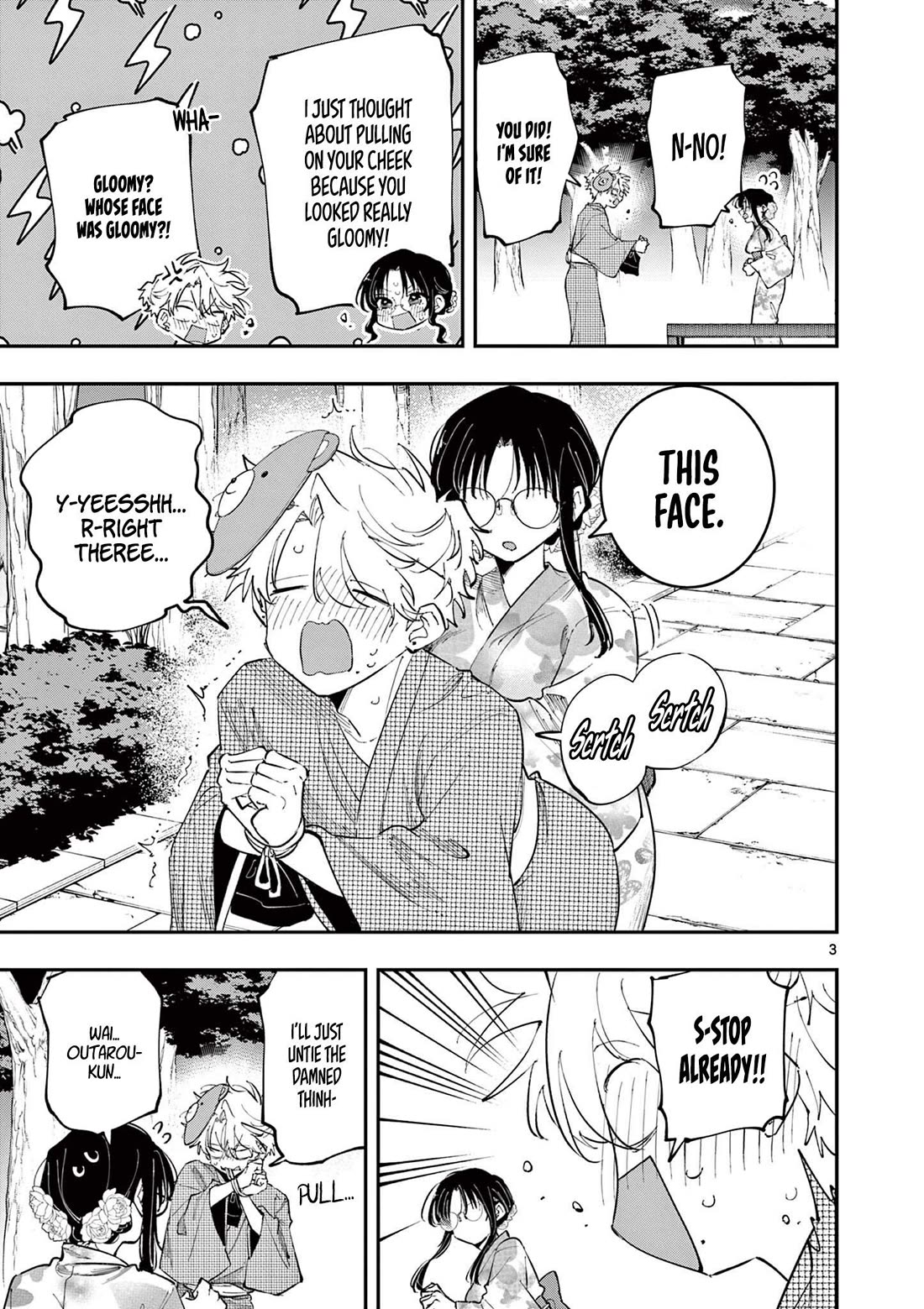 The Person Sitting Next to Me Looking at Me with Perverted Eyes Chapter 88 page 3 - Chapter 88