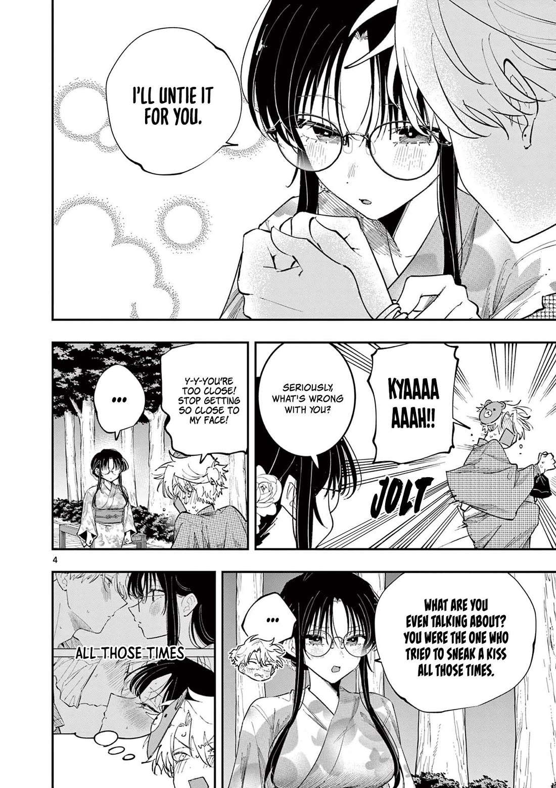 The Person Sitting Next to Me Looking at Me with Perverted Eyes Chapter 88 page 4 - Chapter 88