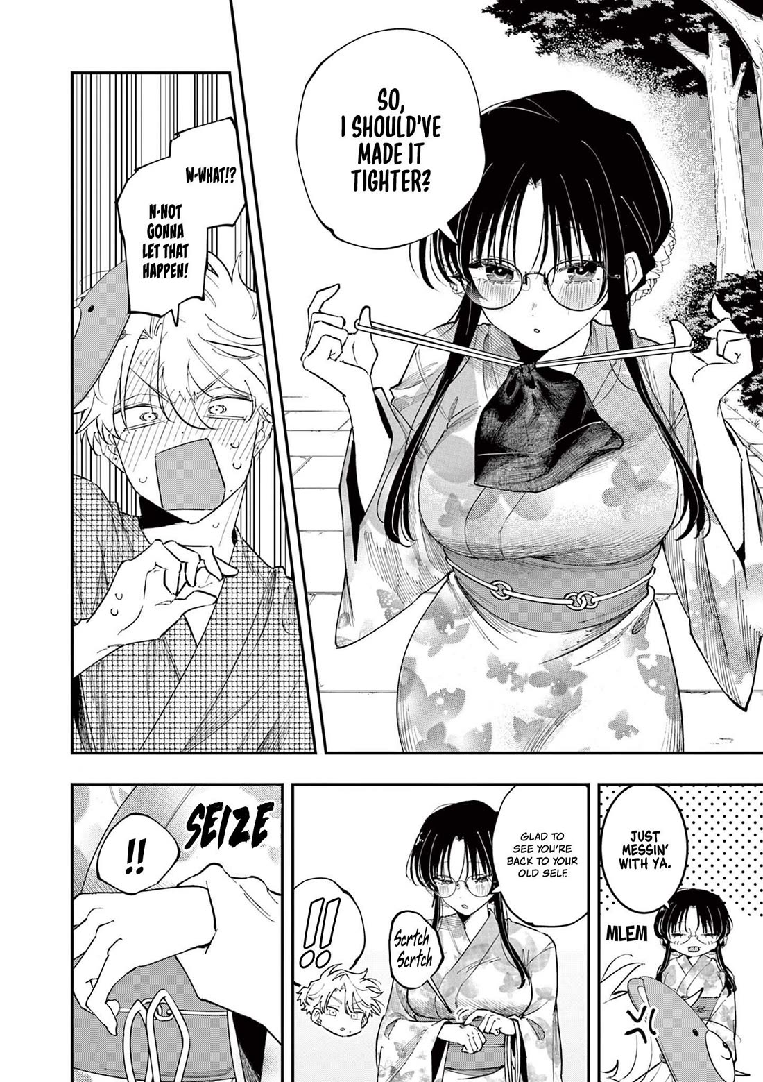 The Person Sitting Next to Me Looking at Me with Perverted Eyes Chapter 88 page 6 - Chapter 88