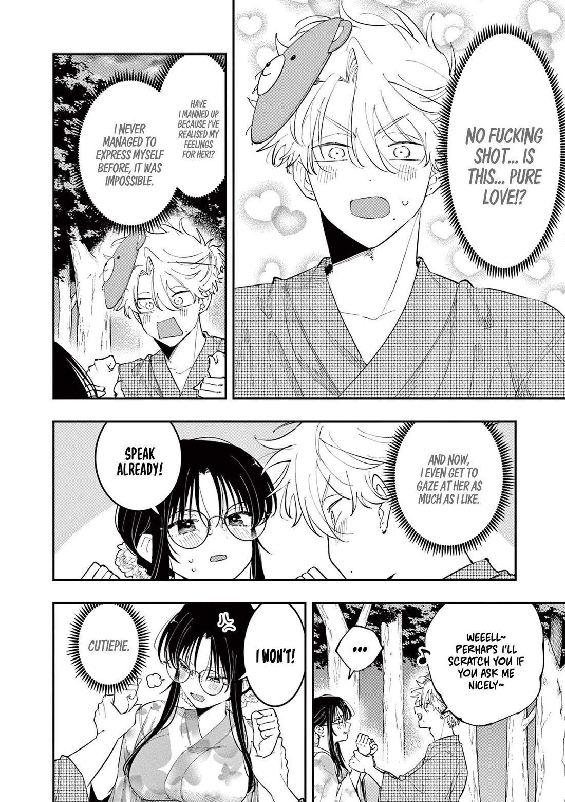 The Person Sitting Next to Me Looking at Me with Perverted Eyes Chapter 89 page 4 - Chapter 89