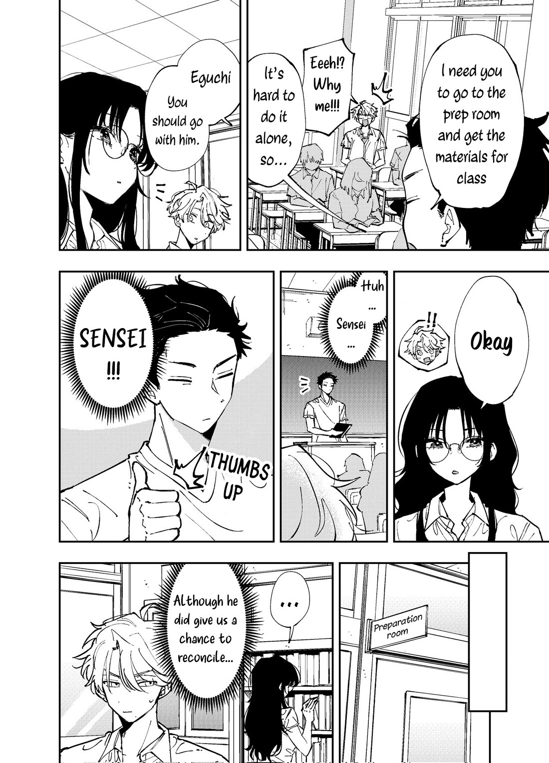 The Person Sitting Next to Me Looking at Me with Perverted Eyes Chapter 9 page 2 - Chapter 9