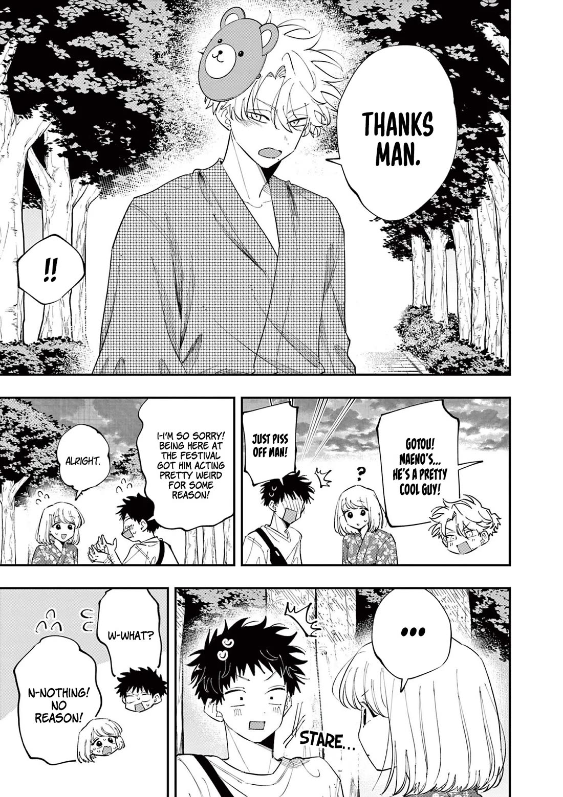 The Person Sitting Next to Me Looking at Me with Perverted Eyes Chapter 90 page 7 - Chapter 90