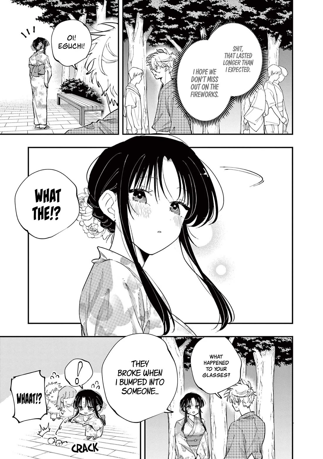 The Person Sitting Next to Me Looking at Me with Perverted Eyes Chapter 91 page 1 - Chapter 91