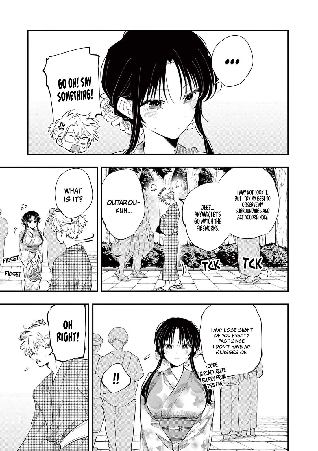 The Person Sitting Next to Me Looking at Me with Perverted Eyes Chapter 91 page 3 - Chapter 91