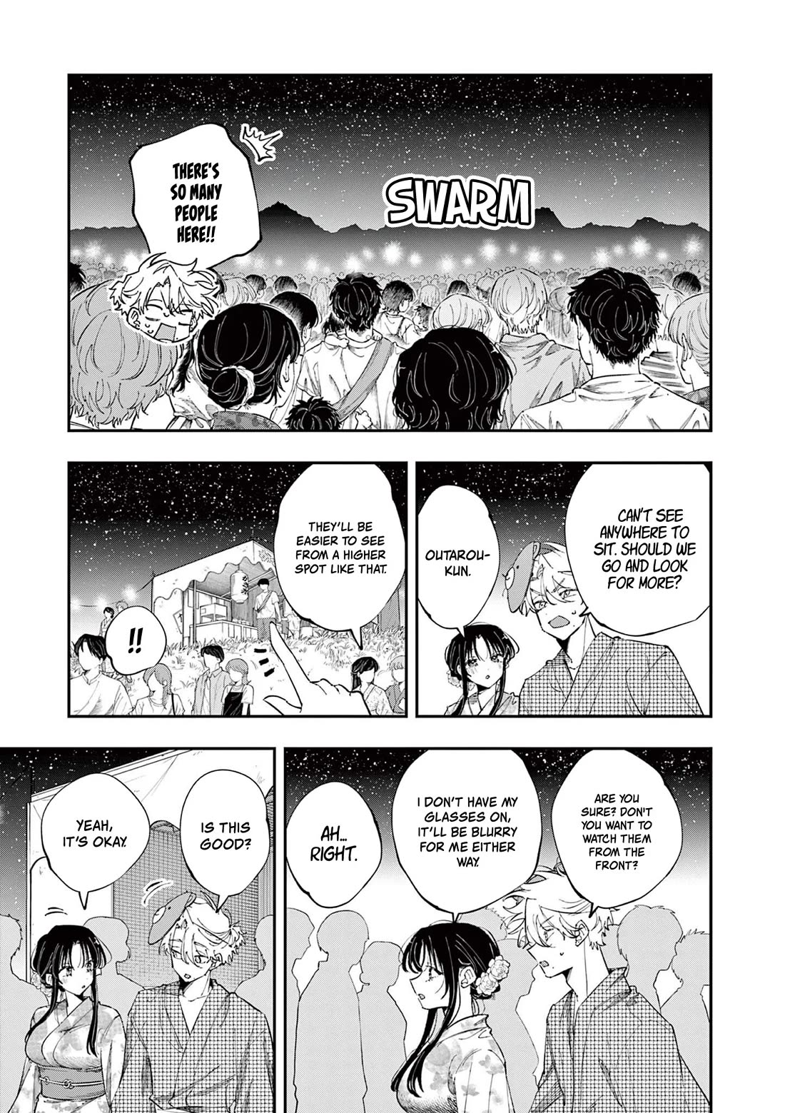 The Person Sitting Next to Me Looking at Me with Perverted Eyes Chapter 92 page 1 - Chapter 92