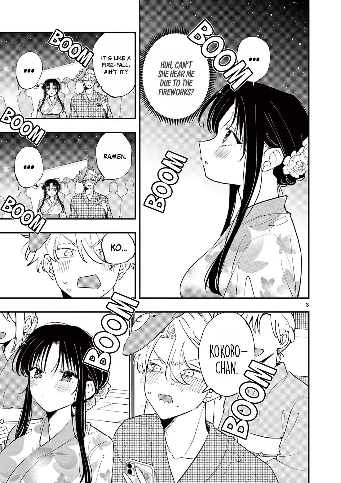The Person Sitting Next to Me Looking at Me with Perverted Eyes Chapter 92 page 3 - Chapter 92