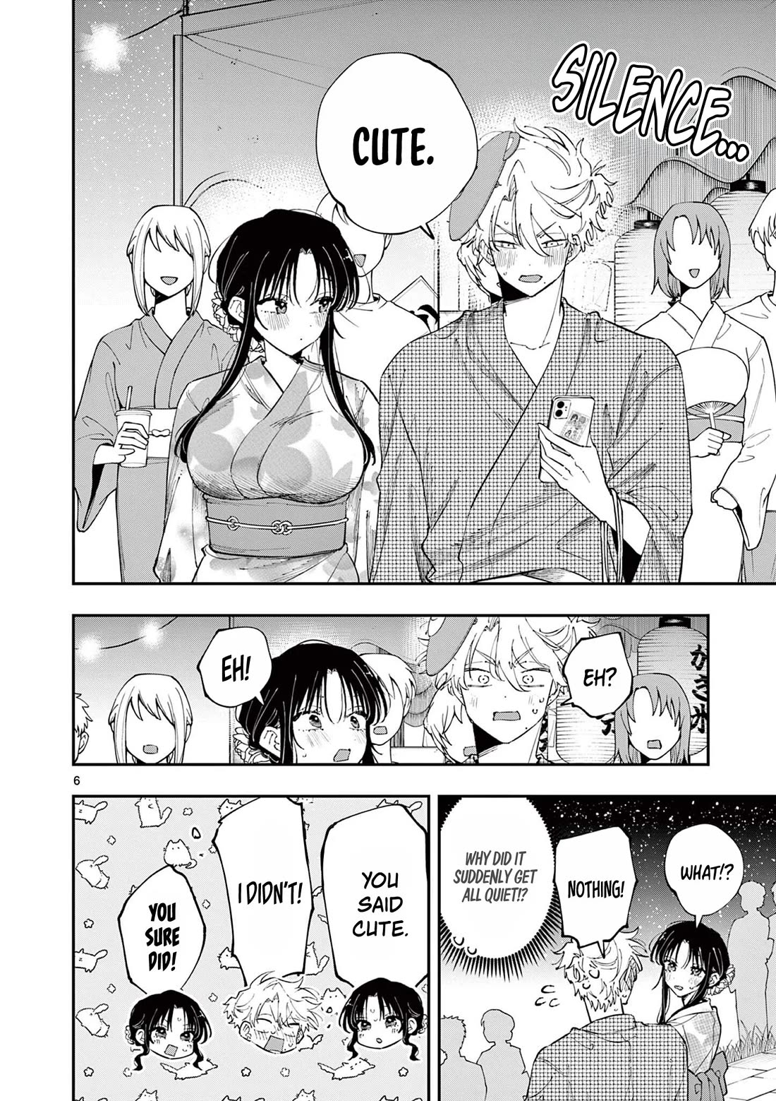 The Person Sitting Next to Me Looking at Me with Perverted Eyes Chapter 92 page 6 - Chapter 92