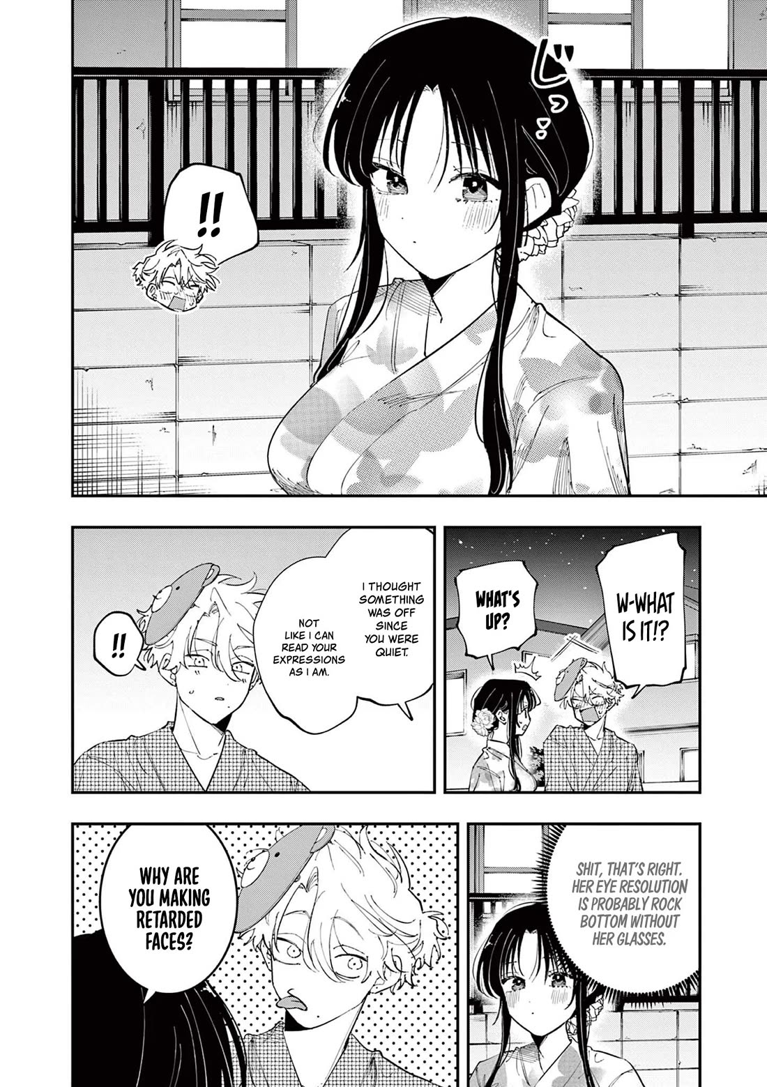 The Person Sitting Next to Me Looking at Me with Perverted Eyes Chapter 93 page 2 - Chapter 93