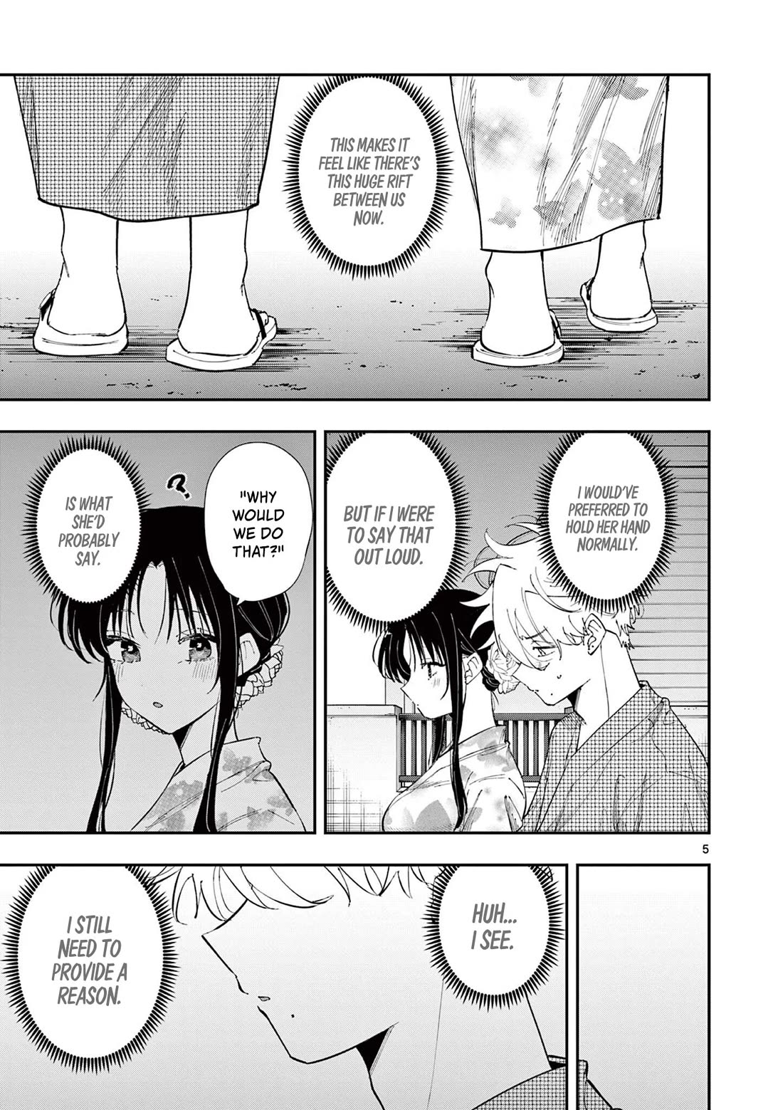 The Person Sitting Next to Me Looking at Me with Perverted Eyes Chapter 93 page 5 - Chapter 93