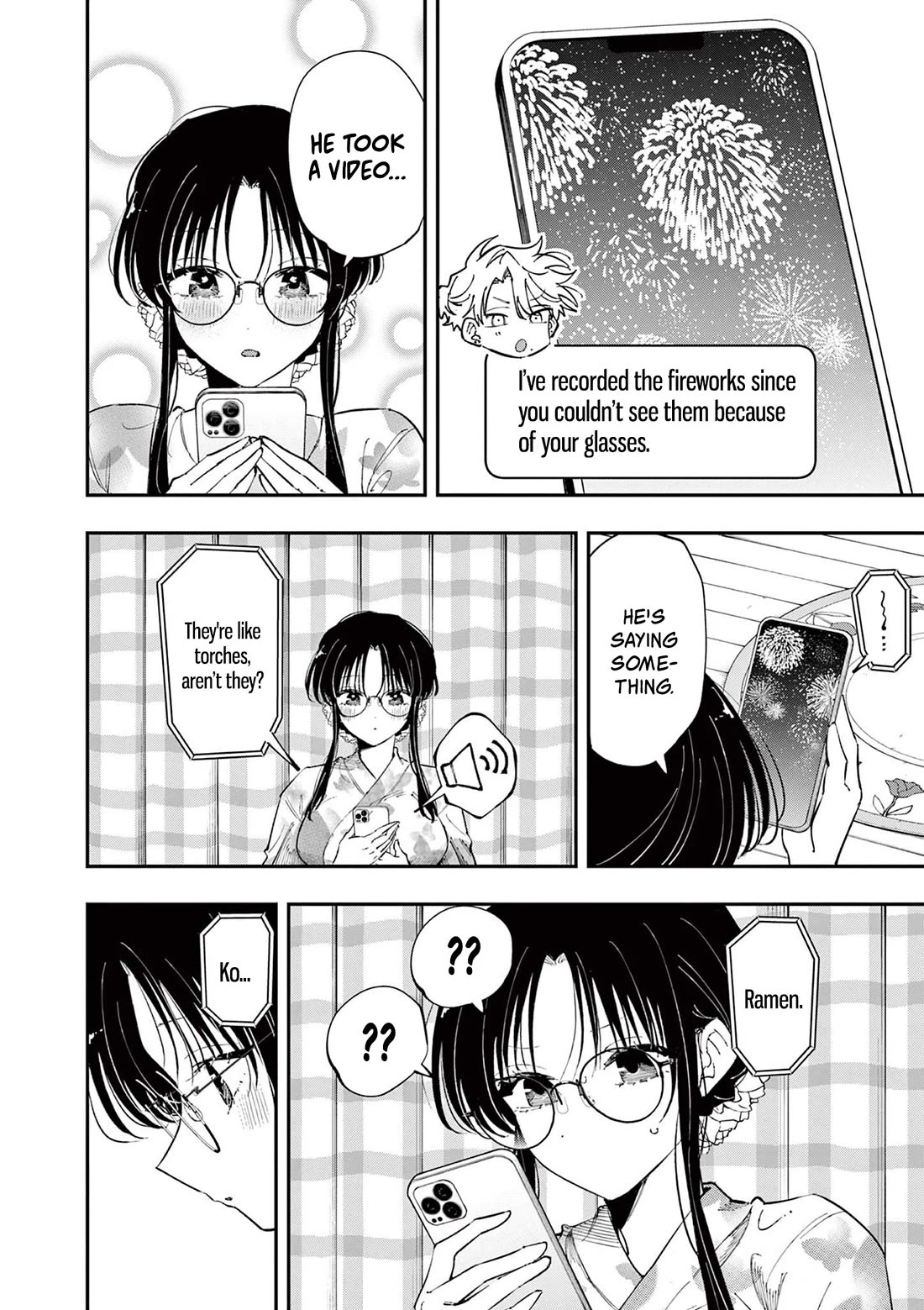 The Person Sitting Next to Me Looking at Me with Perverted Eyes Chapter 95 page 2 - Chapter 95