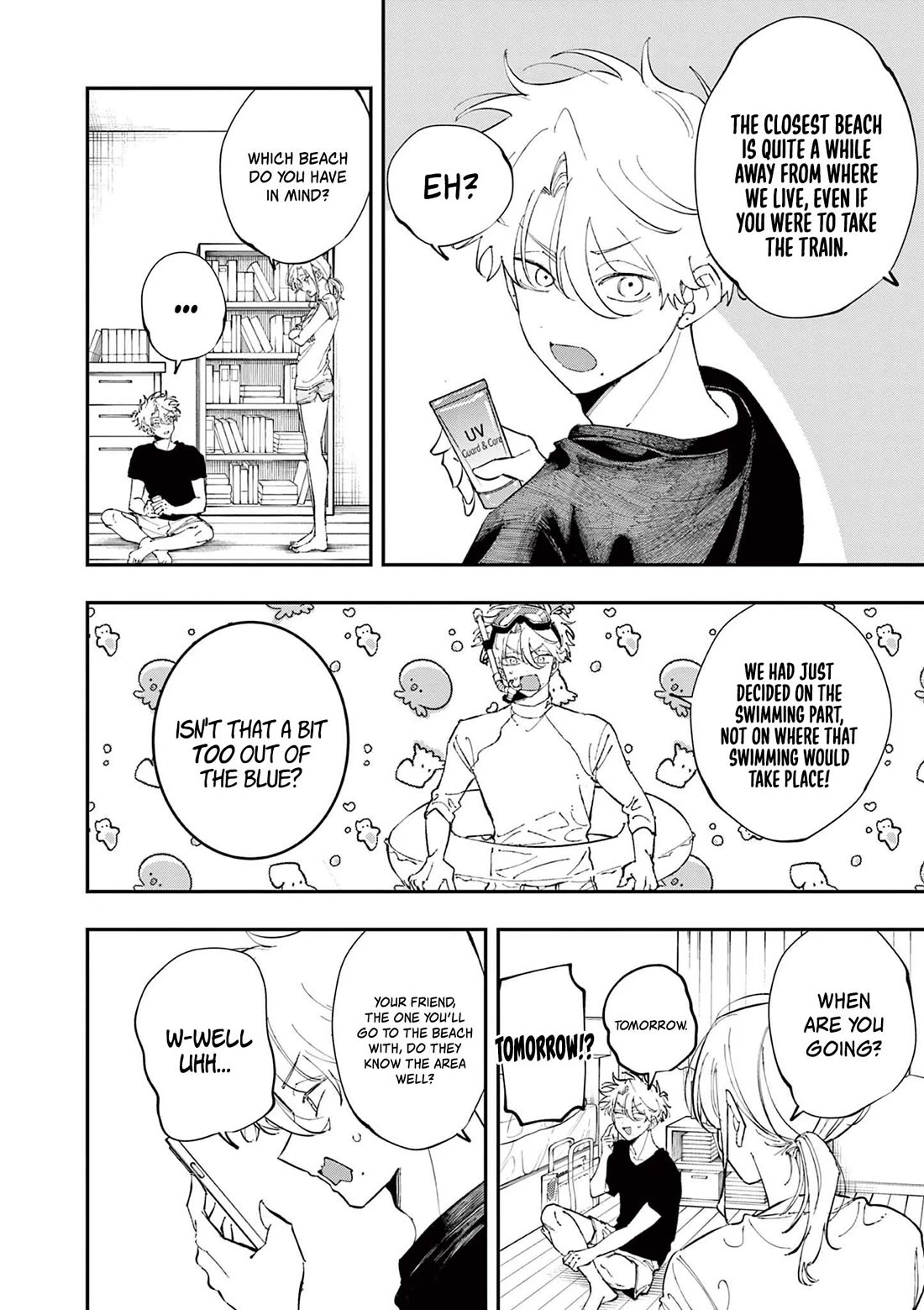 The Person Sitting Next to Me Looking at Me with Perverted Eyes Chapter 97 page 2 - Chapter 97
