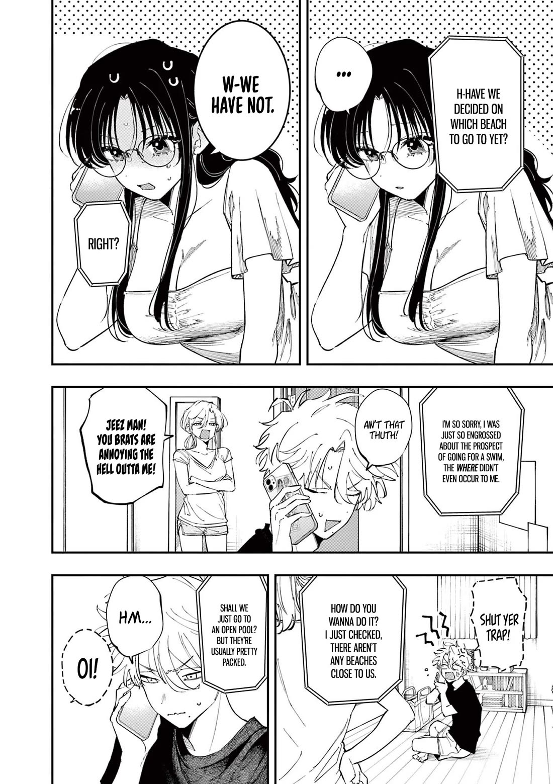 The Person Sitting Next to Me Looking at Me with Perverted Eyes Chapter 97 page 4 - Chapter 97
