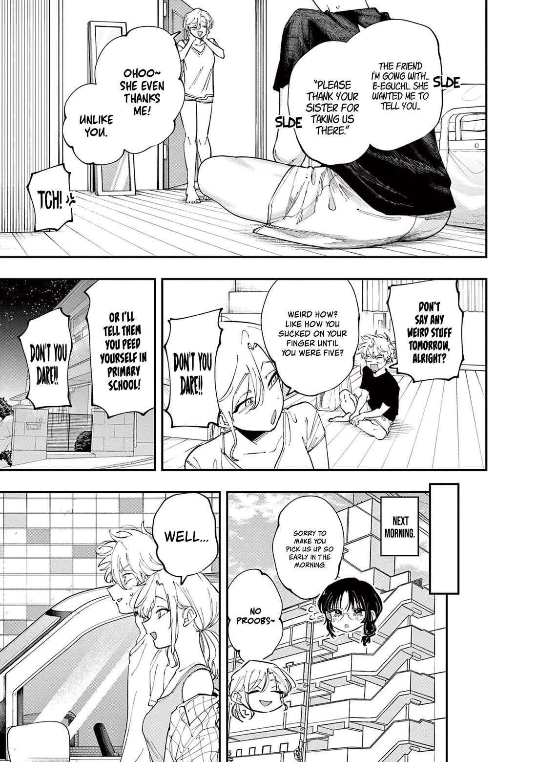 The Person Sitting Next to Me Looking at Me with Perverted Eyes Chapter 97 page 7 - Chapter 97