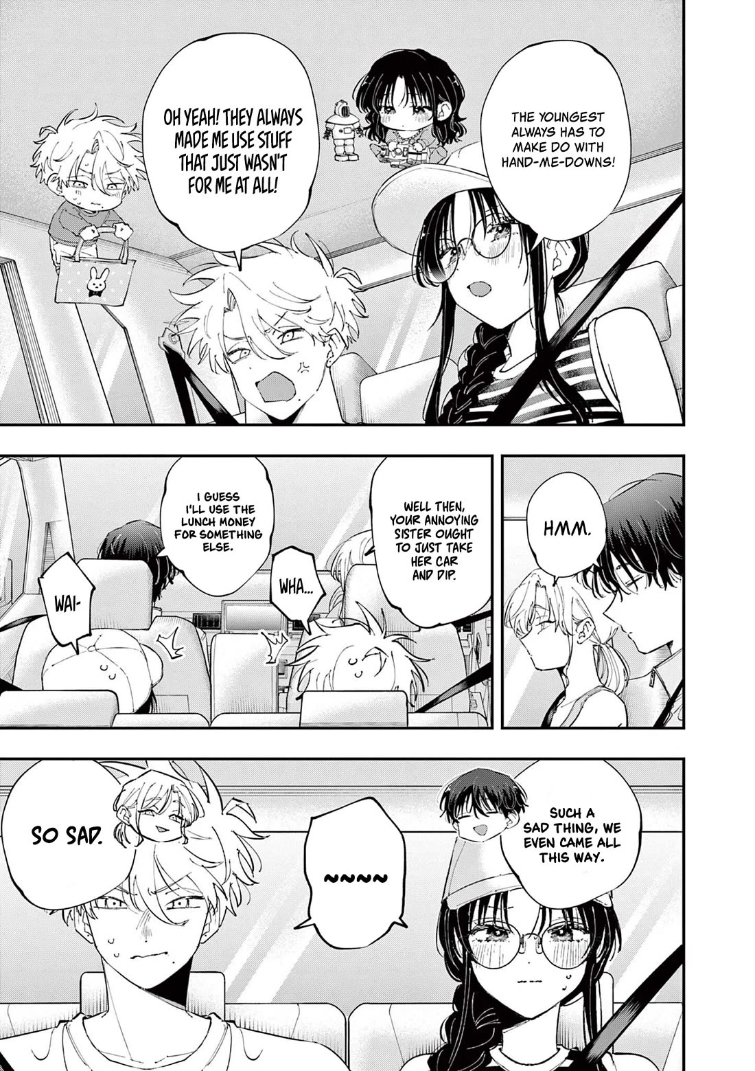 The Person Sitting Next to Me Looking at Me with Perverted Eyes Chapter 99 page 7 - Chapter 99