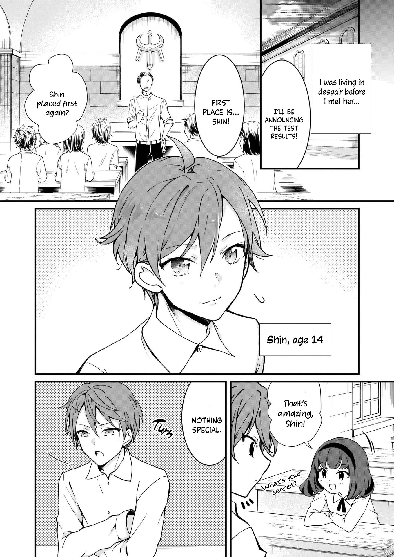 The Plain and Unnoticeable Me Is No More Chapter 14.1 page 6 - Chapter 14.1