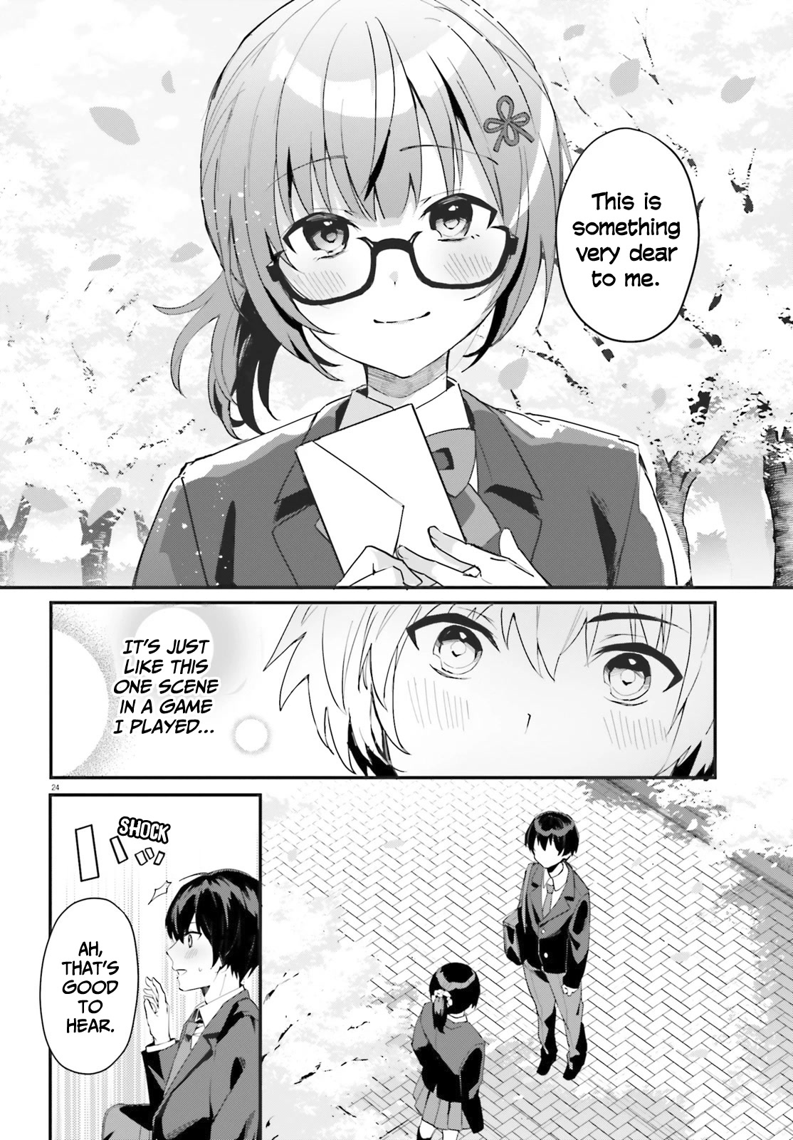 The Plain-Looking Girl, Who Became My Fiancée, Is Only Cute at Home Chapter 1 page 24 - Chapter 1