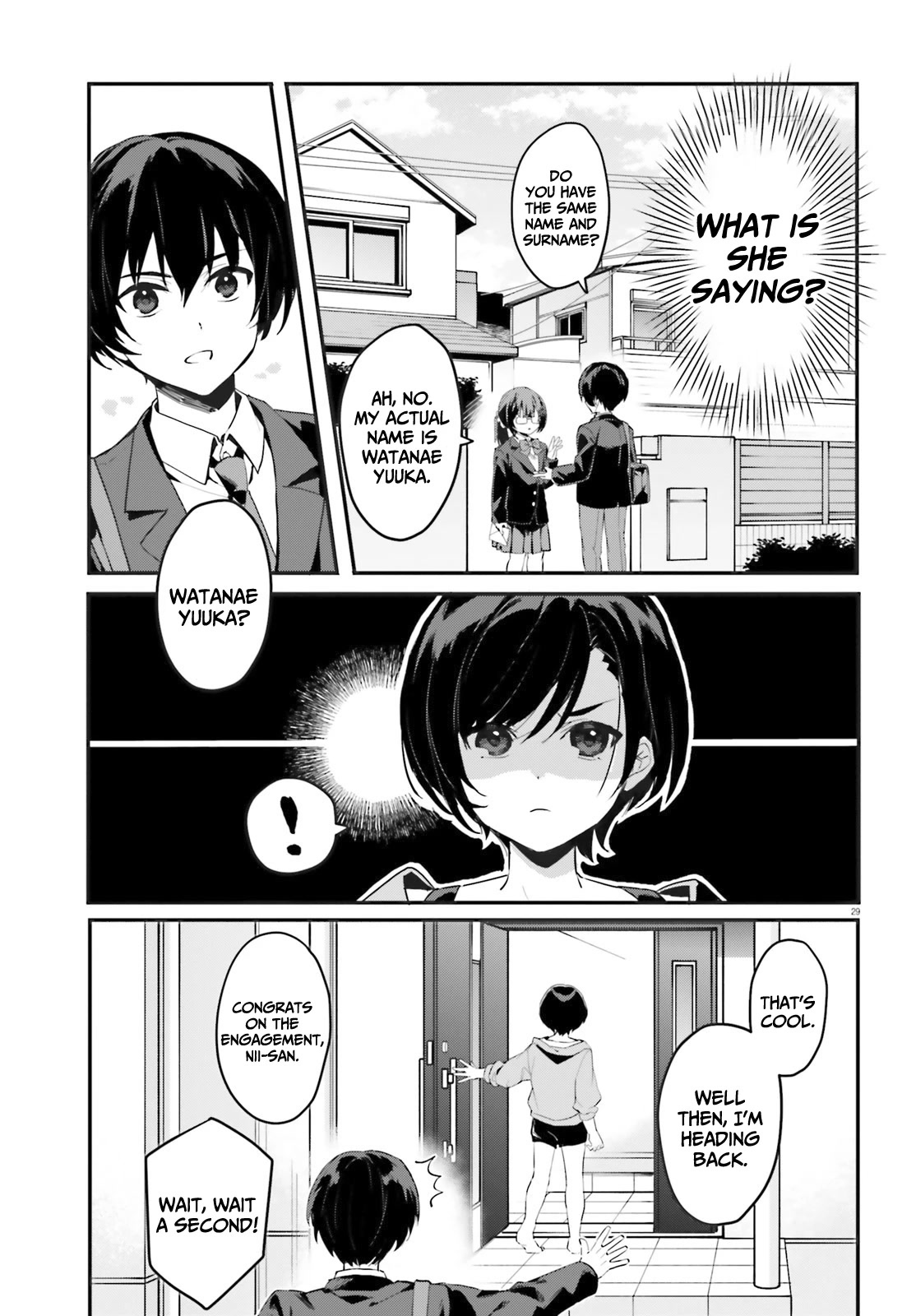 The Plain-Looking Girl, Who Became My Fiancée, Is Only Cute at Home Chapter 1 page 29 - Chapter 1
