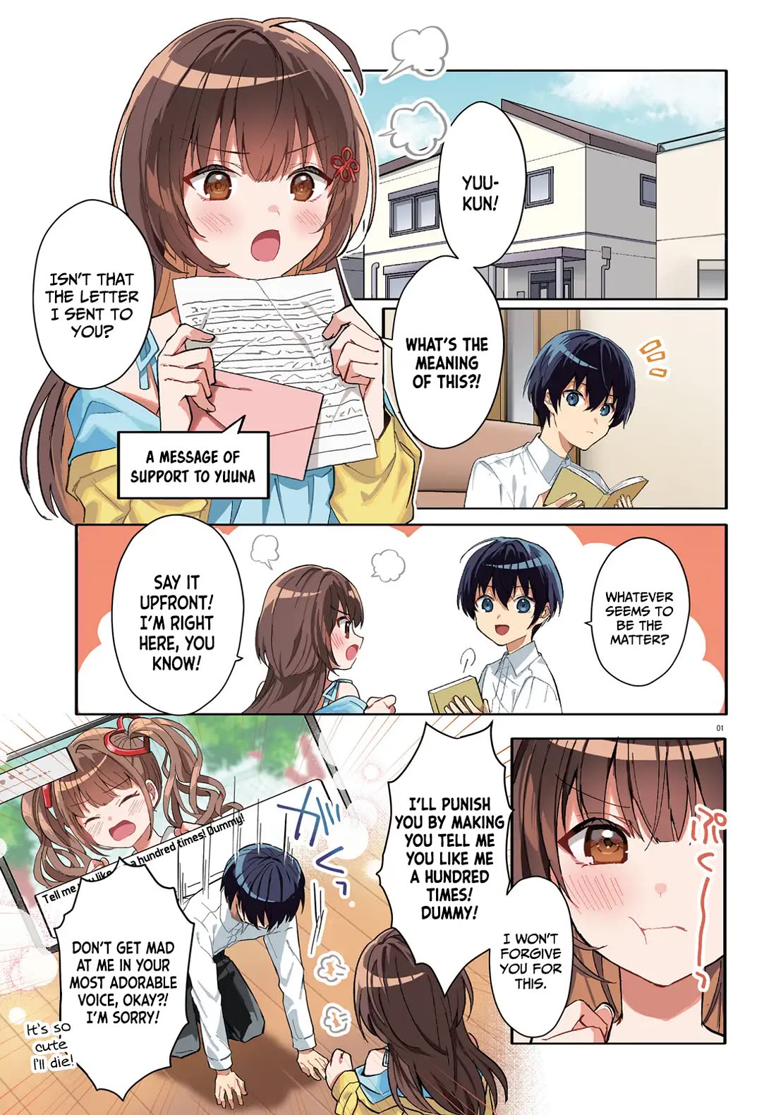 The Plain-Looking Girl, Who Became My Fiancée, Is Only Cute at Home Chapter 12 page 2 - Chapter 12