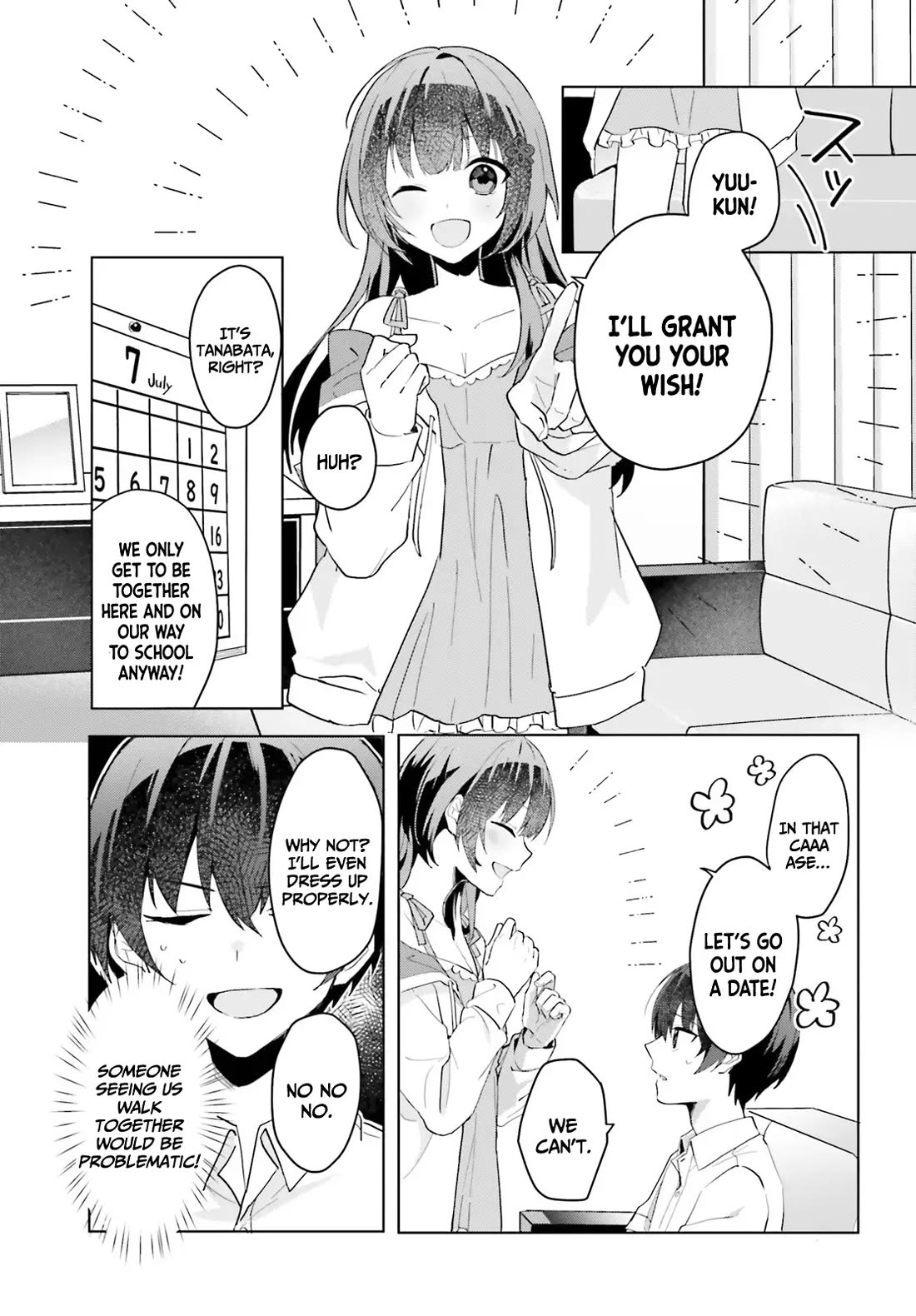 The Plain-Looking Girl, Who Became My Fiancée, Is Only Cute at Home Chapter 13 page 10 - Chapter 13