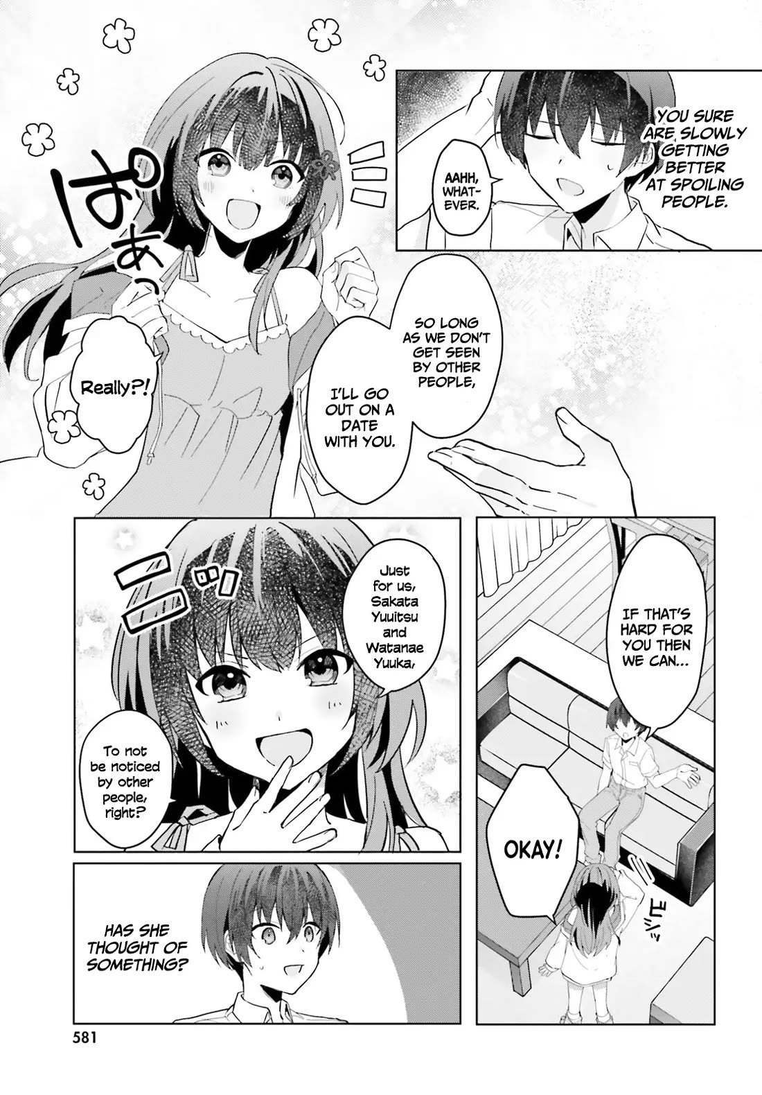 The Plain-Looking Girl, Who Became My Fiancée, Is Only Cute at Home Chapter 13 page 12 - Chapter 13