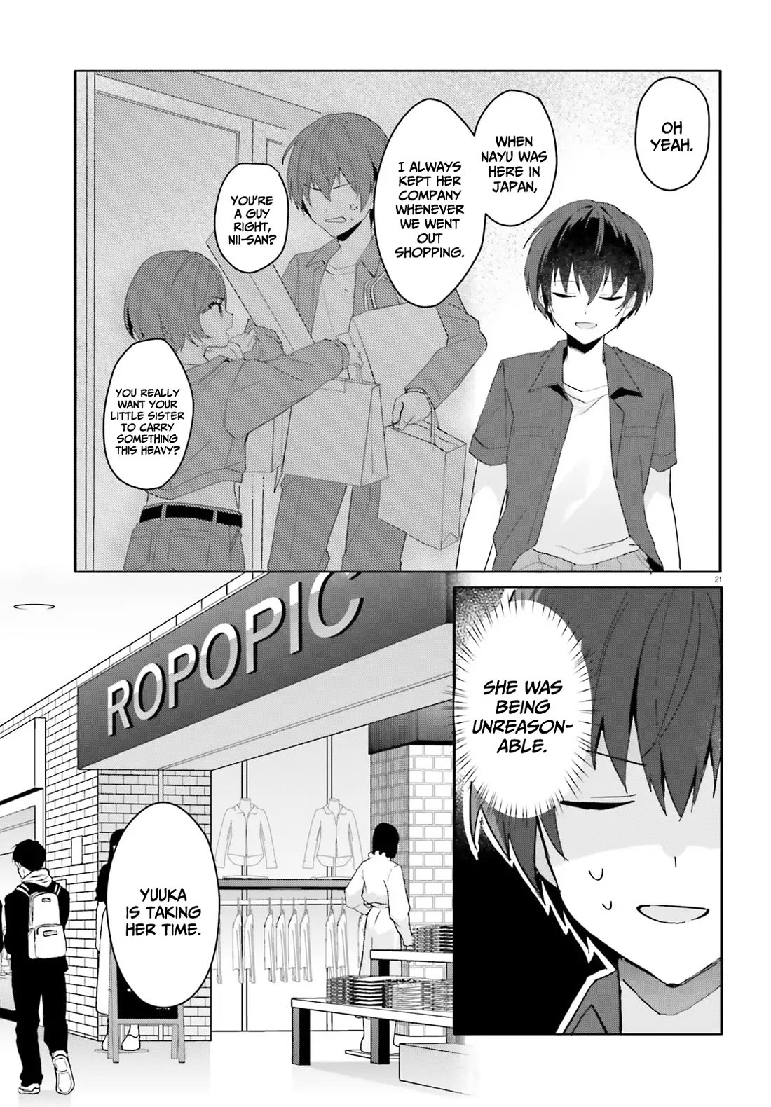 The Plain-Looking Girl, Who Became My Fiancée, Is Only Cute at Home Chapter 13 page 22 - Chapter 13