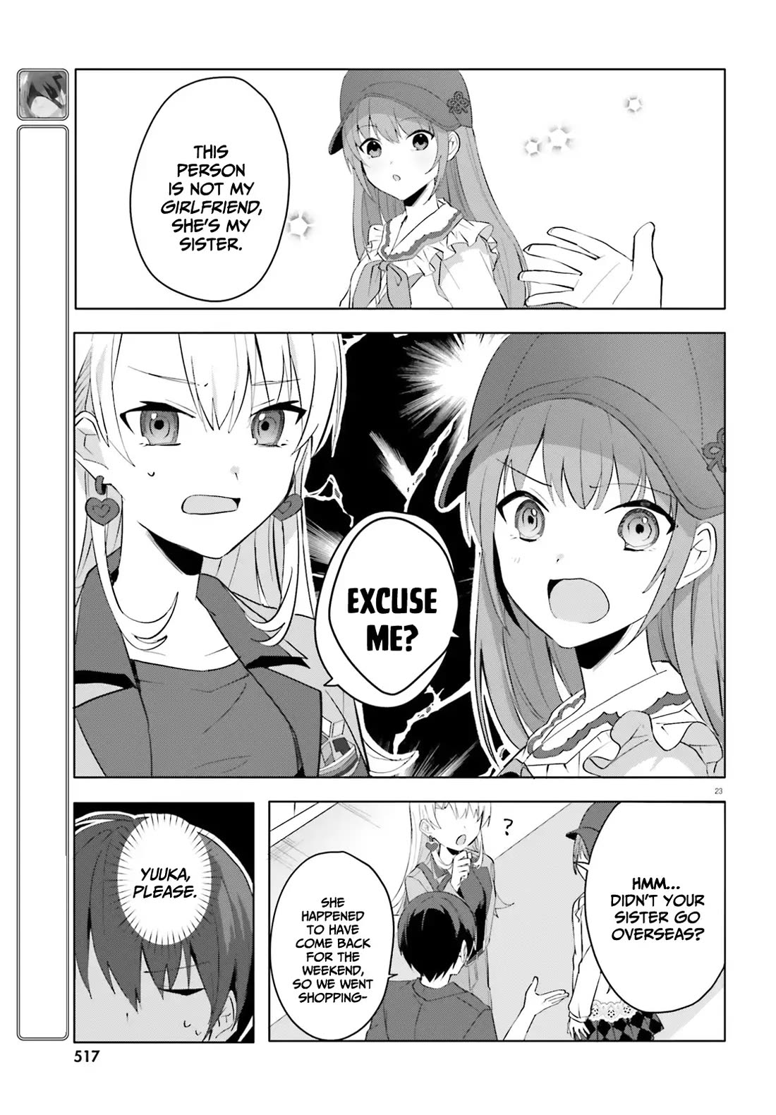 The Plain-Looking Girl, Who Became My Fiancée, Is Only Cute at Home Chapter 14 page 24 - Chapter 14