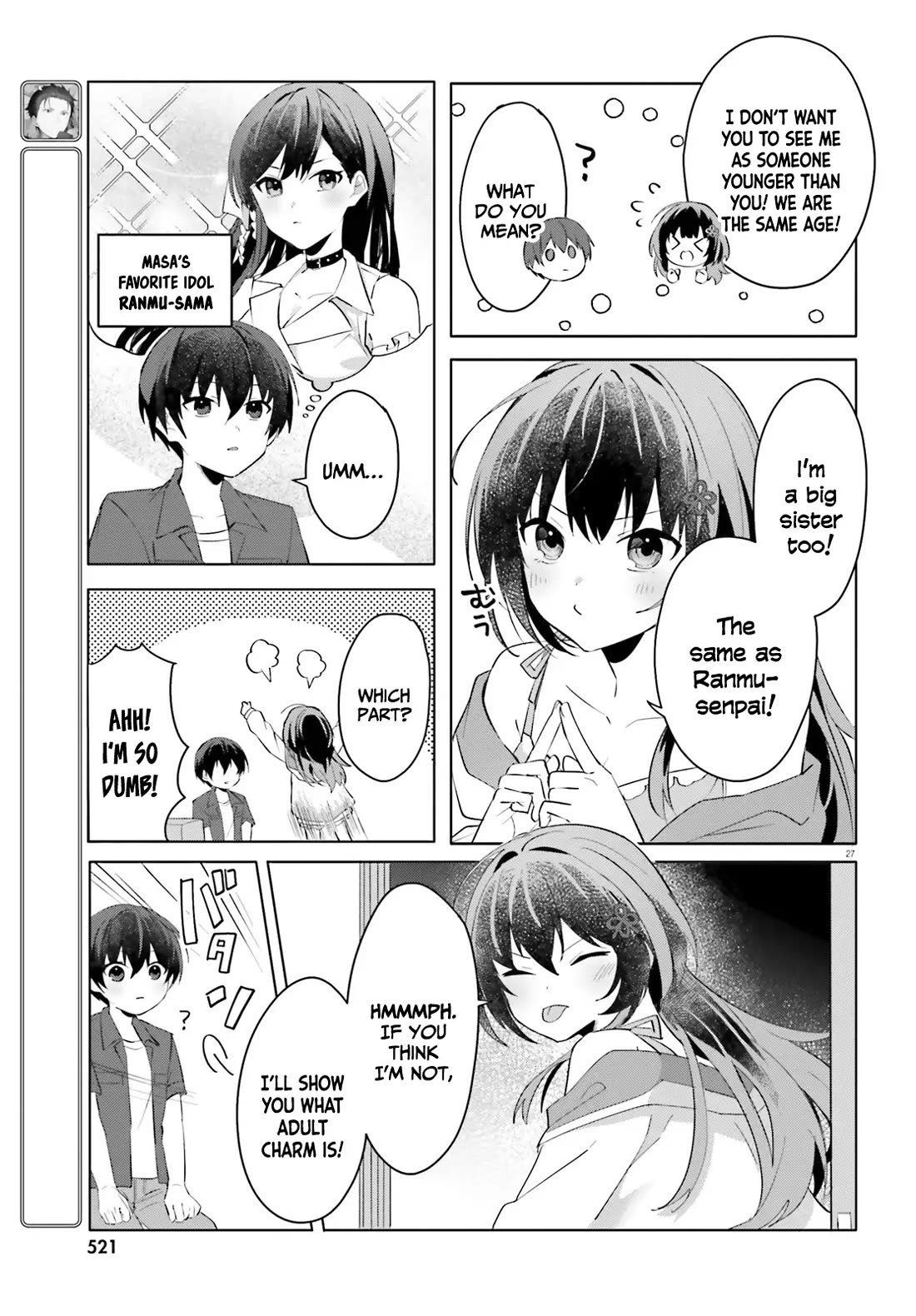 The Plain-Looking Girl, Who Became My Fiancée, Is Only Cute at Home Chapter 14 page 28 - Chapter 14