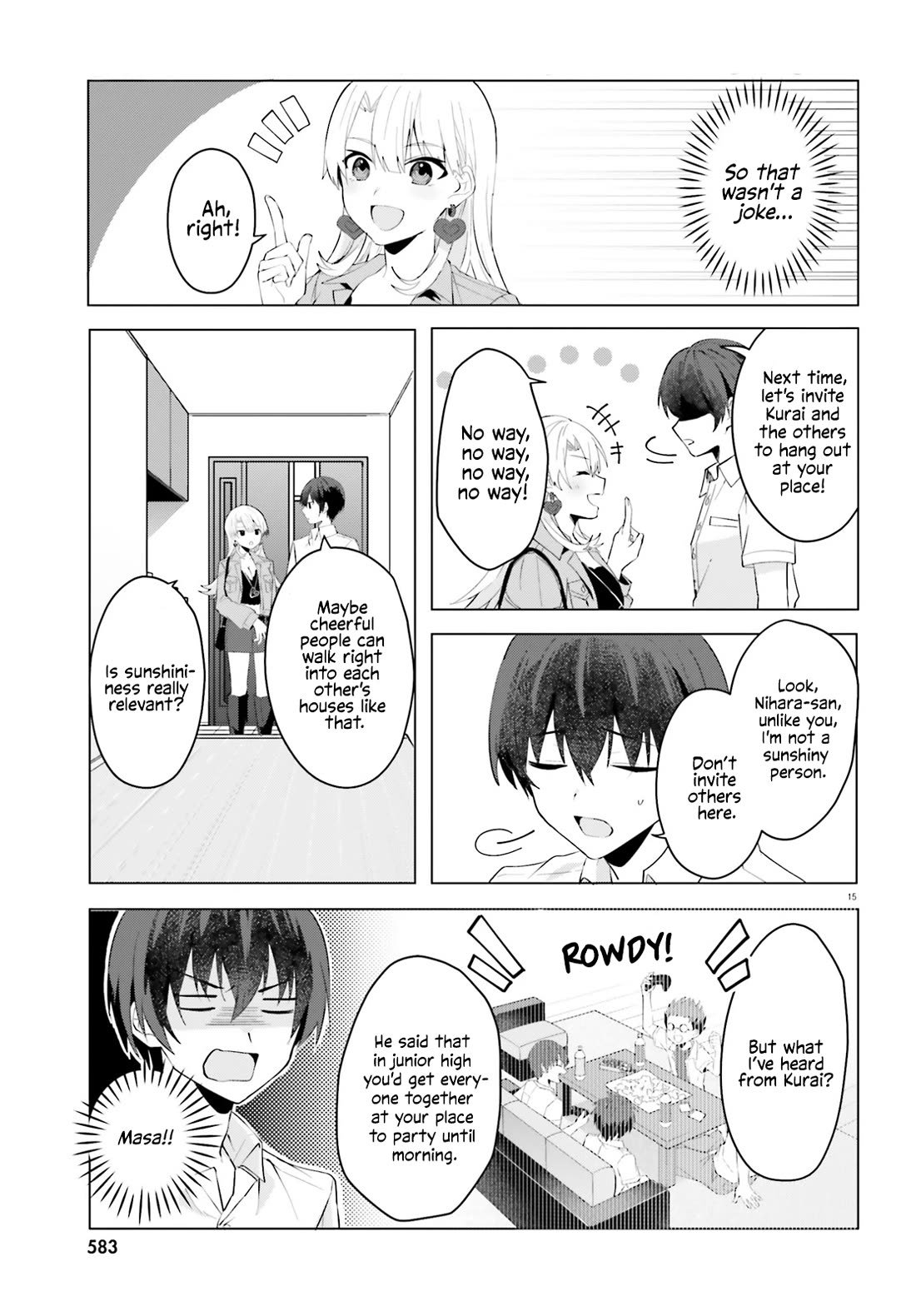 The Plain-Looking Girl, Who Became My Fiancée, Is Only Cute at Home Chapter 15 page 15 - Chapter 15