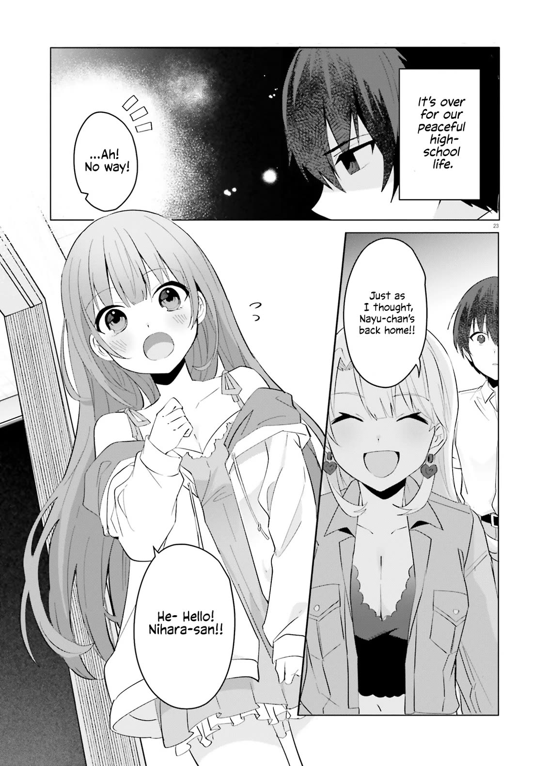 The Plain-Looking Girl, Who Became My Fiancée, Is Only Cute at Home Chapter 15 page 23 - Chapter 15
