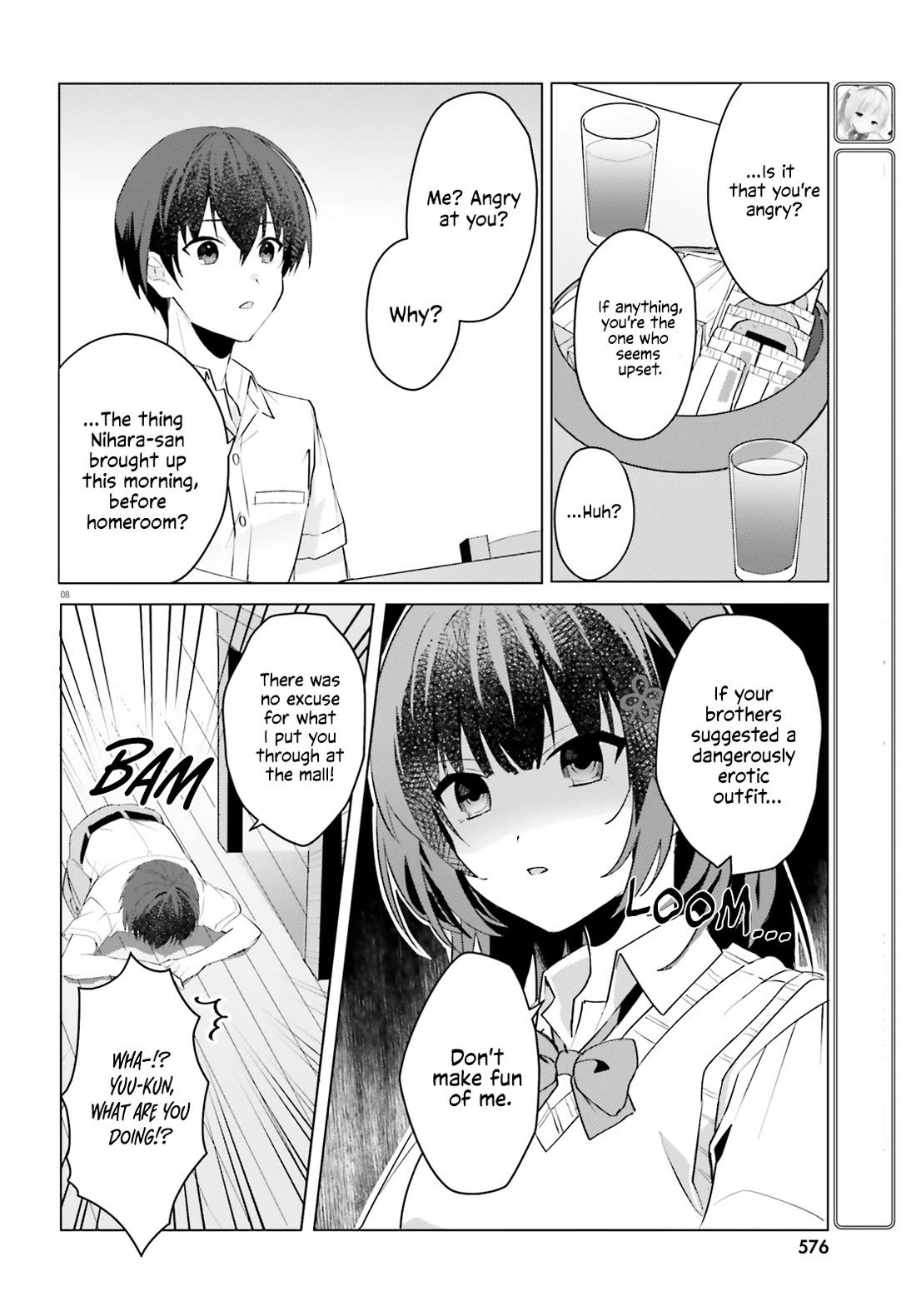 The Plain-Looking Girl, Who Became My Fiancée, Is Only Cute at Home Chapter 15 page 8 - Chapter 15