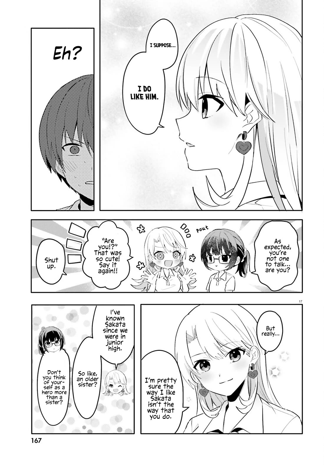 The Plain-Looking Girl, Who Became My Fiancée, Is Only Cute at Home Chapter 18 page 17 - Chapter 18