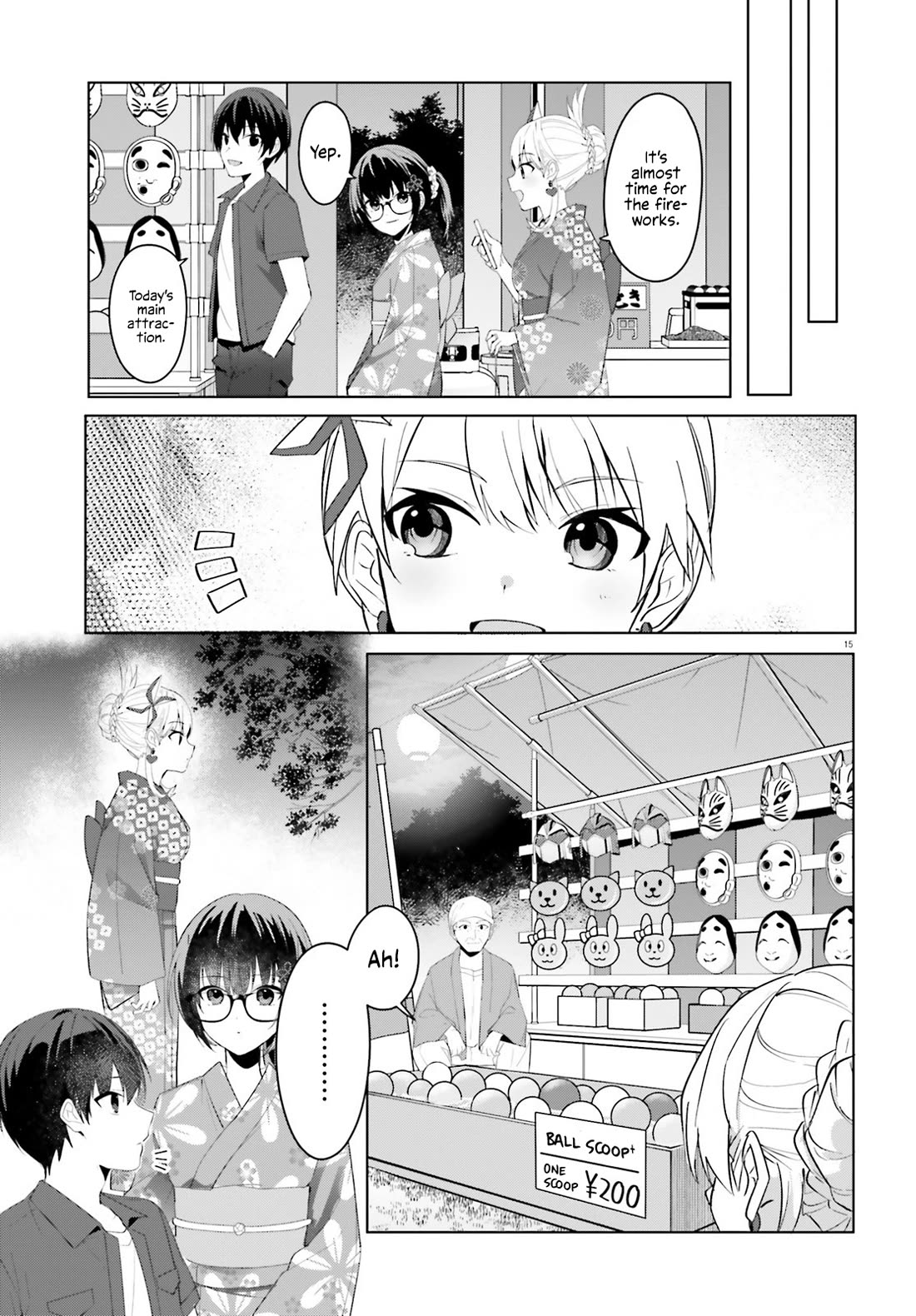 The Plain-Looking Girl, Who Became My Fiancée, Is Only Cute at Home Chapter 19 page 15 - Chapter 19