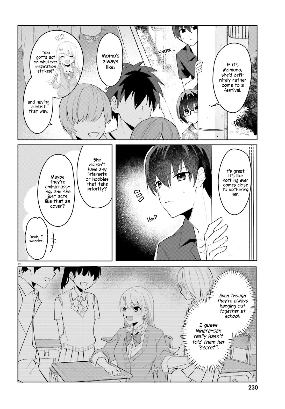 The Plain-Looking Girl, Who Became My Fiancée, Is Only Cute at Home Chapter 19 page 20 - Chapter 19