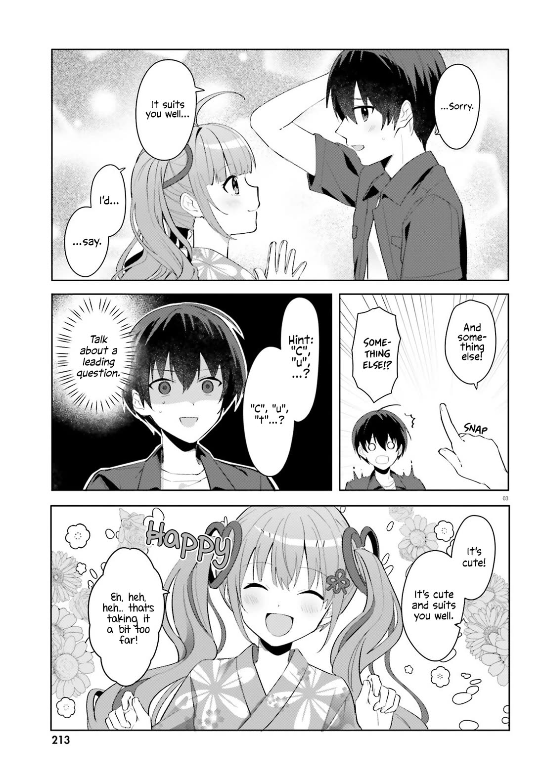 The Plain-Looking Girl, Who Became My Fiancée, Is Only Cute at Home Chapter 19 page 3 - Chapter 19