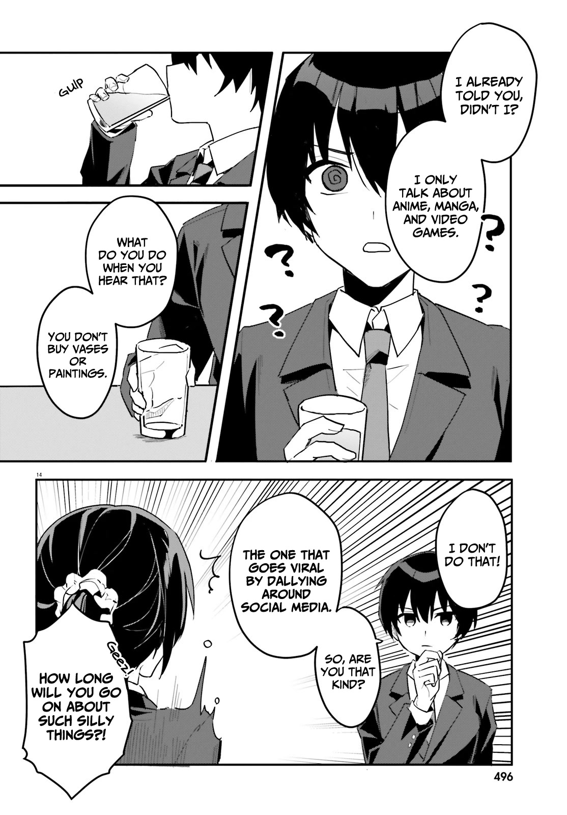 The Plain-Looking Girl, Who Became My Fiancée, Is Only Cute at Home Chapter 2 page 15 - Chapter 2