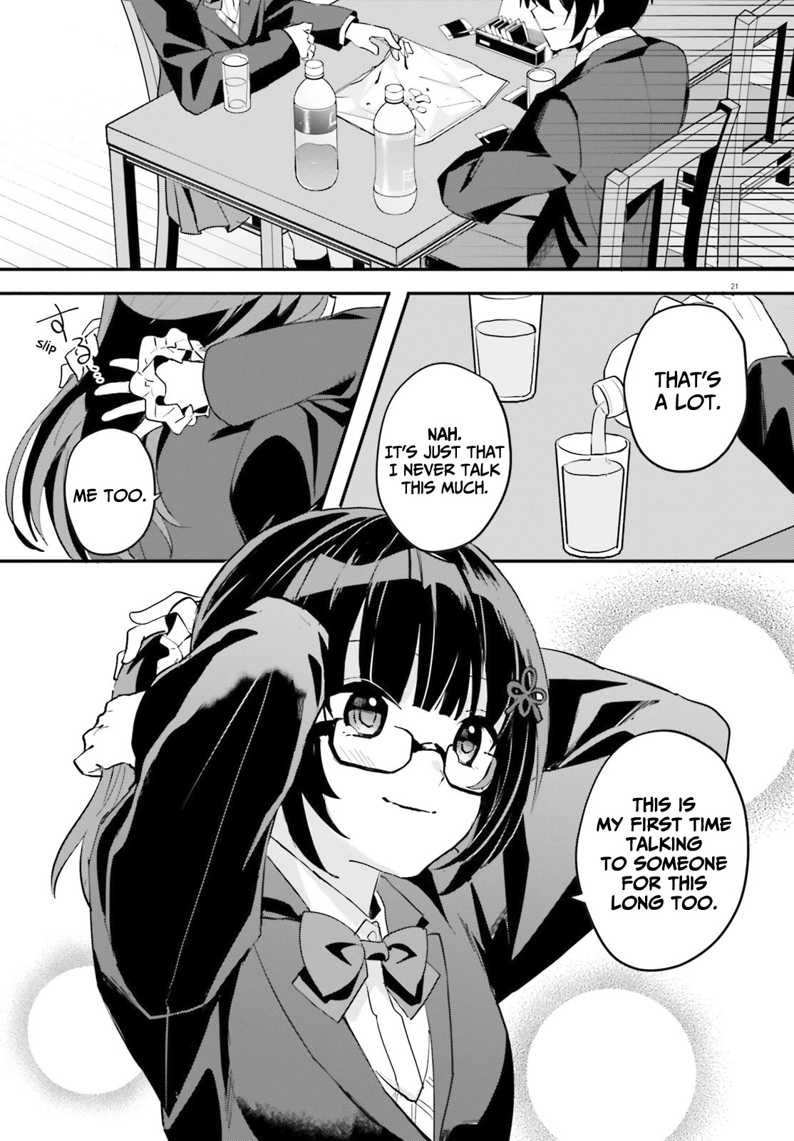 The Plain-Looking Girl, Who Became My Fiancée, Is Only Cute at Home Chapter 2 page 22 - Chapter 2