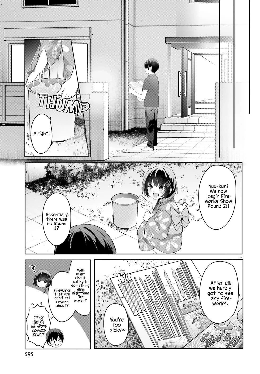 The Plain-Looking Girl, Who Became My Fiancée, Is Only Cute at Home Chapter 20 page 23 - Chapter 20